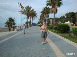 Finally arrived at the San Pedro Beach Walk